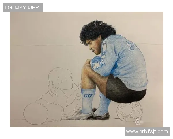 用彩铅描绘足球明星的精彩瞬间与独特魅力的艺术作品展示